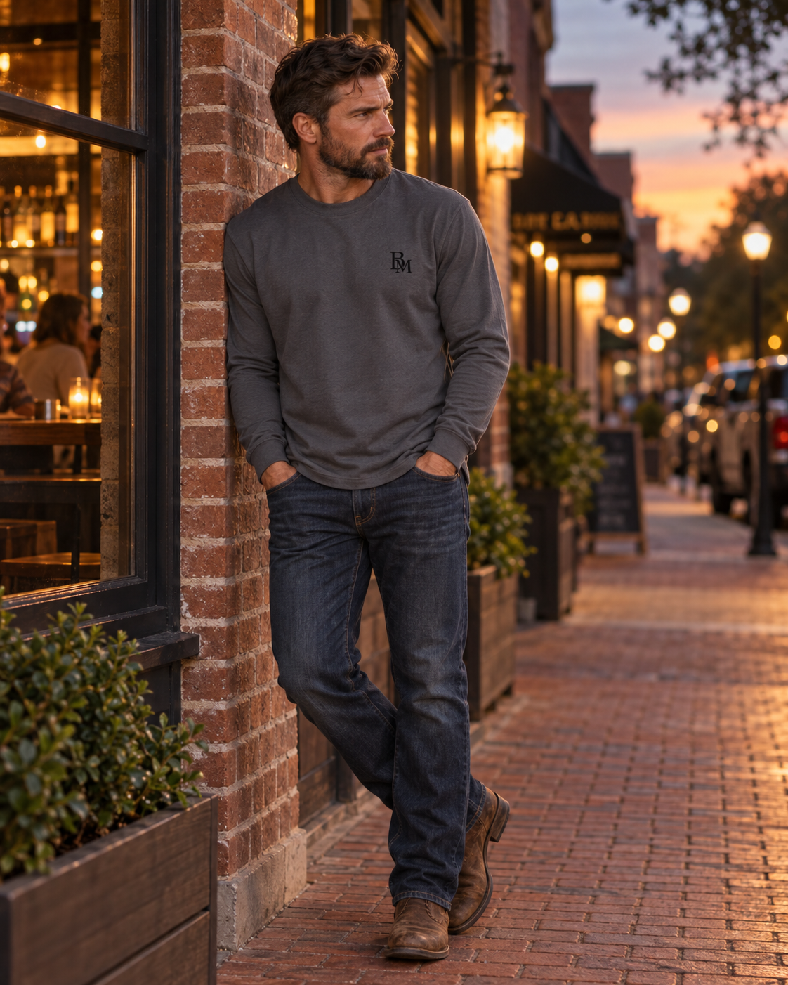 Brackmere Field Mark Heavyweight Long Sleeve Tee